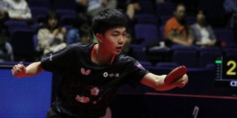 台湾の17歳・林イン儒、張本破った中国選手を圧倒し決勝へ＜ライオン卓球ジャパンOP荻村杯＞