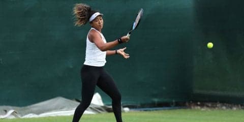 大坂なおみが芝初戦に臨む。ハレでは帝王フェデラーの1回戦