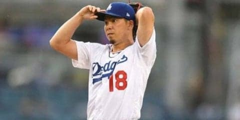 【MLB】前田健太、5回3安打2失点で8勝目ならず　2打数1安打で打率.269に上昇