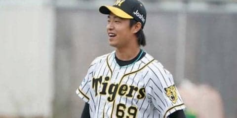 阪神島本、危険球退場　楽天山下の頭部付近に145キロ真っ直ぐが直撃