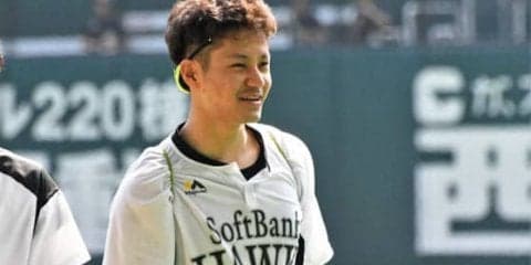 ホークス大竹、“大先輩”ヤクルト青木との2ショットは「ドドド緊張」？