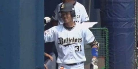 オリックスドラ1太田、2軍戦でプロ1号ホームラン！　第2打席で左翼席へ豪快な一発