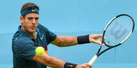 デル ポトロ 勝利するも2回戦は棄権へ。ワウリンカ、ラオニッチは2回戦進出