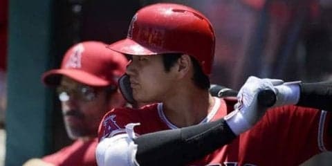 【MLB】大谷翔平、9試合ぶりベンチスタート　代打待機で日本人5人目のデビュー2年連続2桁本塁打に期待