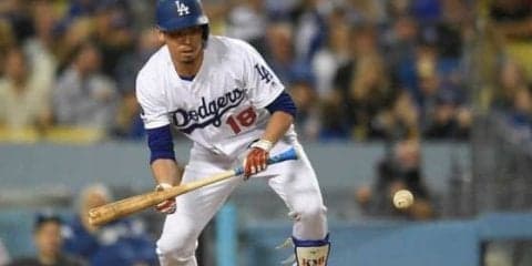 【MLB】前田健太、今季初の代打は送りバント　5点リードの5回1死一塁から初球で決める