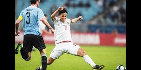 森保監督の目論見どおり。ウルグアイ戦で左サイドの杉岡が急成長