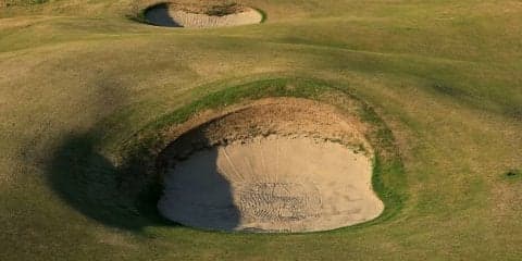 全英オープンのリンクスコースといえば“ポットバンカー”その語源とは