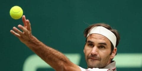 【速報予定】フェデラー 同大会V10目指す決勝。約1年半ぶり決勝のゴファンと20時開始予定[ATP500 ハレ]