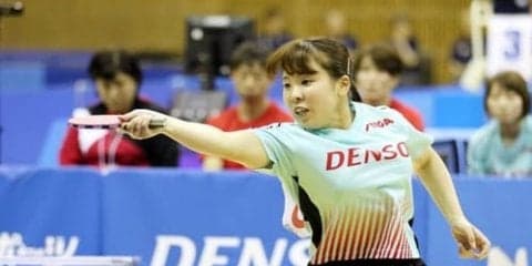 インハイ女王・野村萌が決めた　デンソーが昨年総合優勝の中国電力下す＜前期日本卓球リーグ豊田大会・女子1部＞