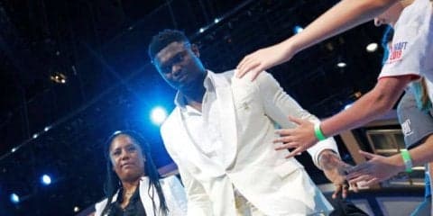 ペリカンズからの指名を予期していたザイオンの継父「神様のおかげで実現した」