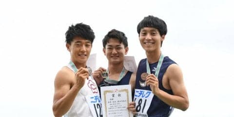 【陸上競技部】 桒原が２００㍍を制覇！西日本インカレ３位で終幕