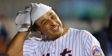 【MLB】あと数センチで顔面直撃…メッツ左腕の九死に一生劇を米称賛「忍者」「なんてこった」