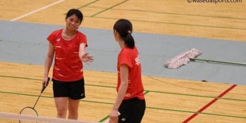 女子ダブルスが開幕　３組とも悔しい結果に…