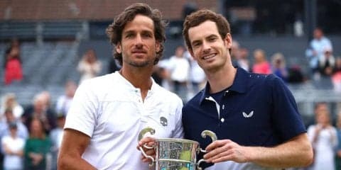 マレーがダブルスで復活優勝。「ここからまた前に進んでいこうと思います」[ATP500 ロンドン]