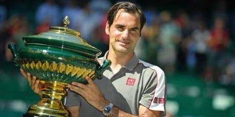 フェデラー「自分にとって歴史的なものとなった」。自身初の同一大会10度目の優勝を喜ぶ[ATP500 ハレ]