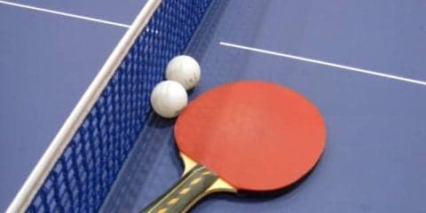 年々進化を遂げる卓球ロボット。ラリーを通じ、人と機械の未来を体感