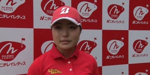 惜敗のルーキー高橋彩華「もっと練習して優勝争いができるように」と後半戦での活躍を誓う