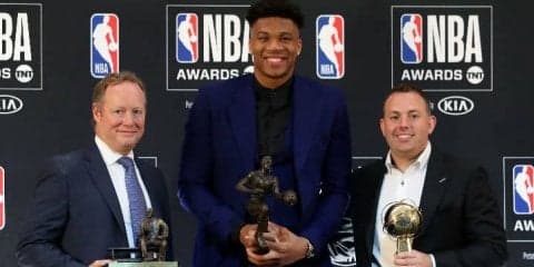 MVP初受賞、バックスのアデトクンボが男泣き「どんな時も正しい行いをしてきた」