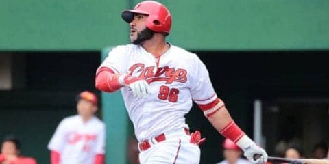 25日の公示　広島が2軍で19本塁打のメヒア、中村祐を登録　楽天は菅原を登録