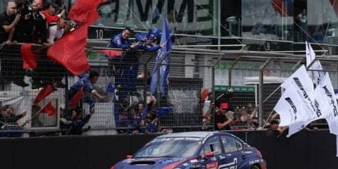 スバル WRX STI、過去最多の145周で2年連続6度目のクラス優勝…ニュル24時間