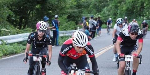 1マイルタイムトライアル＆ヒルクライムで競う「新潟ヒルクライム」開催