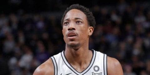 ラプターズ球団社長がデローザンの『大人の対応』に感謝「彼がハグをしてくれた」