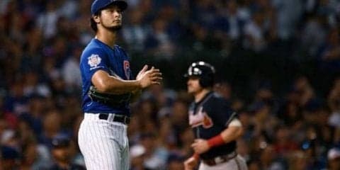 ダルビッシュ、粘投も2か月ぶり4敗目　先発10戦勝敗なしのMLB記録ストップ