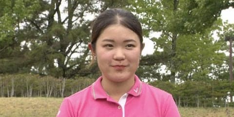 3日間首位キープで優勝に王手をかけた和久井麻由にインタビュー　第61回日本女子アマ開幕