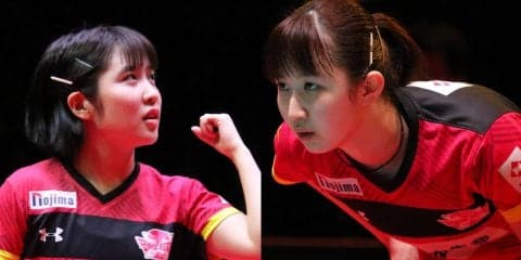 【Tリーグ】日本生命レッドエルフ、平野美宇や早田ひなら7選手との契約更新を発表
