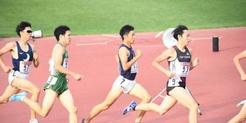 【陸上競技部】 日本選手権８００㍍で花村が準決勝に進出！