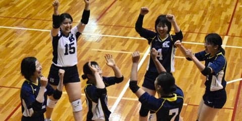 【バレーボール部女子】　西日本１６強入りで目標達成！