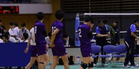 筑波大にフルセットの末敗北　決勝進出を逃す／東日本大学選手権