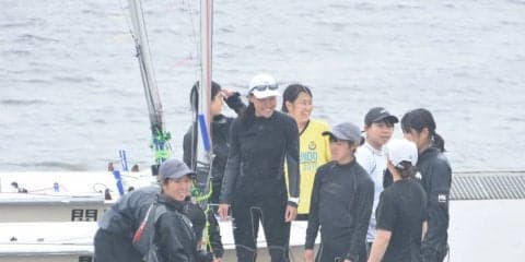 【ヨット部】　２日目はノーレースも、全艇予選通過！