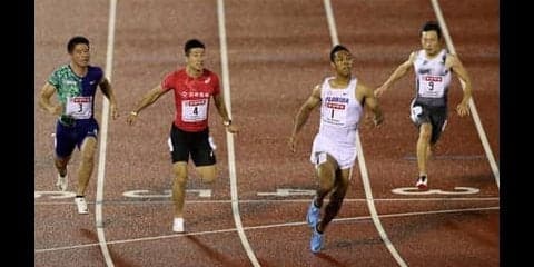 「俺はまだ速いぞ」桐生祥秀は闘争心をごうごうと燃やしている