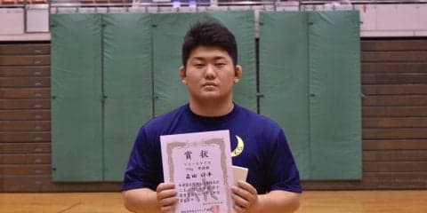 【レスリング部】　森田がフリースタイルで準優勝！