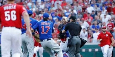 【MLB】両軍入り乱れる乱闘劇　プイグへの死球、米専門家の見解は「わざとぶつけた」