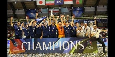 久保建英級の逸材がズラリ。Ｕ－20フットサル日本代表がアジア制覇