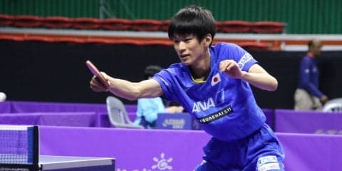 インハイ王者・戸上隼輔、1回戦勝利　「メンタル面を修正できた」と手応え＜韓国OP＞