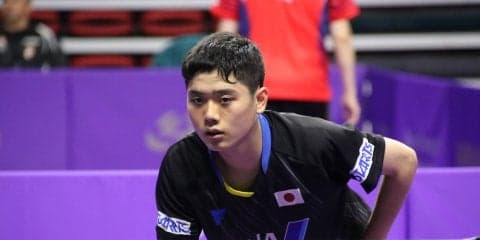 高校2年・曽根翔、戸上のアドバイス活かし格上を下す　有延、町とともに2回戦へ＜韓国OP＞