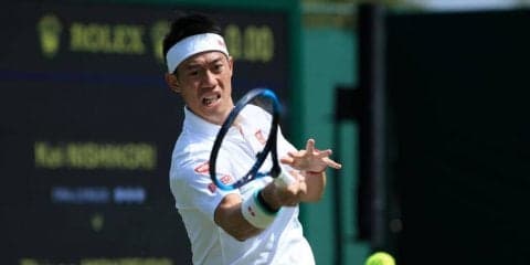 【速報】錦織 8年連続で初戦突破。攻撃的なネットプレーでストレート勝利[ウィンブルドン]