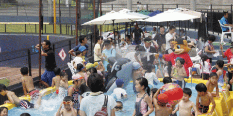 日ハム、今季も「鎌スタ☆プール」オープンへ　DJチャス。「夏の風物詩」
