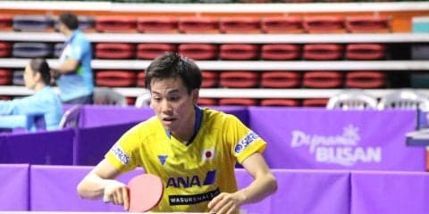 平野友樹「思い切って行くだけ」　吉村真晴との日本人対決を制し本戦へ＜韓国OP＞