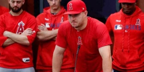 【MLB】急逝のスカッグス投手へトラウトらナイン涙　エ軍「永遠に我々の心に残る」