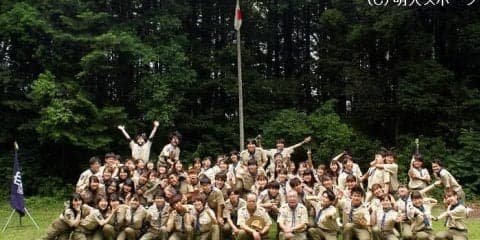 「班柄」探しの野営キャンプ　１日目に密着！／トレーニングキャンプ