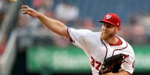 【MLB】ストラスバーグが3者連続3球三振　衝撃の9球にファン「現実的じゃない」