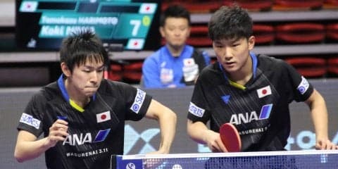 張本・丹羽が地元韓国のエースダブルスに挑む＜韓国オープン4日目・組み合わせと見どころ＞