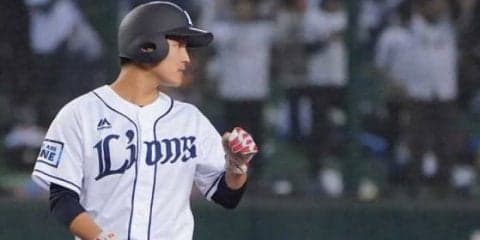 西武の高卒3年目・鈴木、プロ初スタメンも反省「最低限のことができないと…」