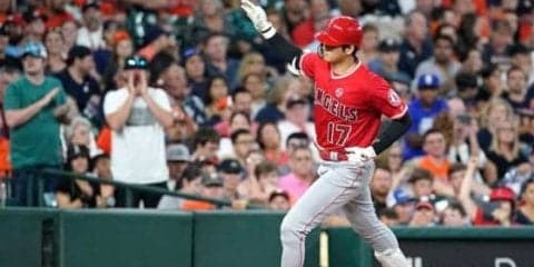 【MLB】大谷翔平、214勝バーランダーから衝撃の25歳バースデー弾　第3打席は一ゴロ