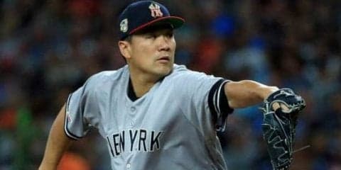 【MLB】田中将大、6勝目ならず　7回途中1点リードで降板、リリーフが逆転許す…