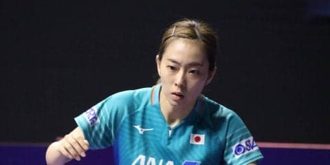 石川佳純「思い切ってやることを意識した」　芝田沙季に快勝し8強入り＜韓国オープン＞